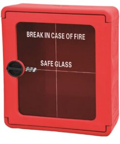 Πλαστική Πυροσβεστική Φωλιά (PVC) με Πόρτα Διαφανή