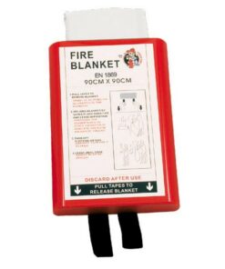 Πυρίμαχη Κουβέρτα 0,90 x 0,90m σε Σκληρή Θήκη PVC