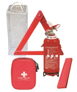 Σετ Πυροσβεστήρα 1Kg Για Αυτοκίνητο