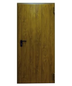 Μονόφυλλη Πόρτα 60' 1.000 x 2.150 mm με Ξύλινη Απόχρωση