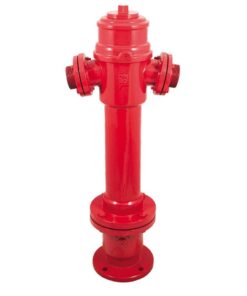 Κρουνός Πεζοδρομίου Ύψος 1m Είσοδος 3'' Έξοδος 2 x 2 1/2''