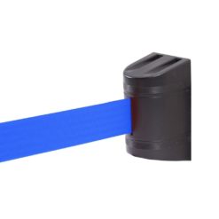 Εκτεινόμενος ιμάντας τοίχου σε μπλε χρώμα 5m με μαύρο πλαστικό