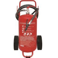 Τροχήλατος πυροσβεστήρας 50 kg ξηράς σκόνης welded