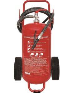 Τροχήλατος πυροσβεστήρας 50 kg ξηράς σκόνης welded
