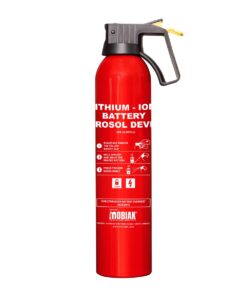 Πυροσβεστήρας Αερολύματος (Aerosol) Αντιμετώπισης Υπέρθερμων Μπαταριών Ιόντων Λιθίου