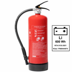 Πυροσβεστήρας 9Lt για μπαταρίες Λιθίου